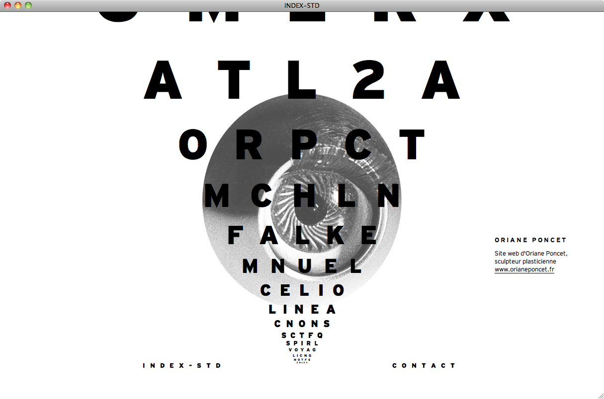 The fonts for Index-Studio's website Index-Studio's website