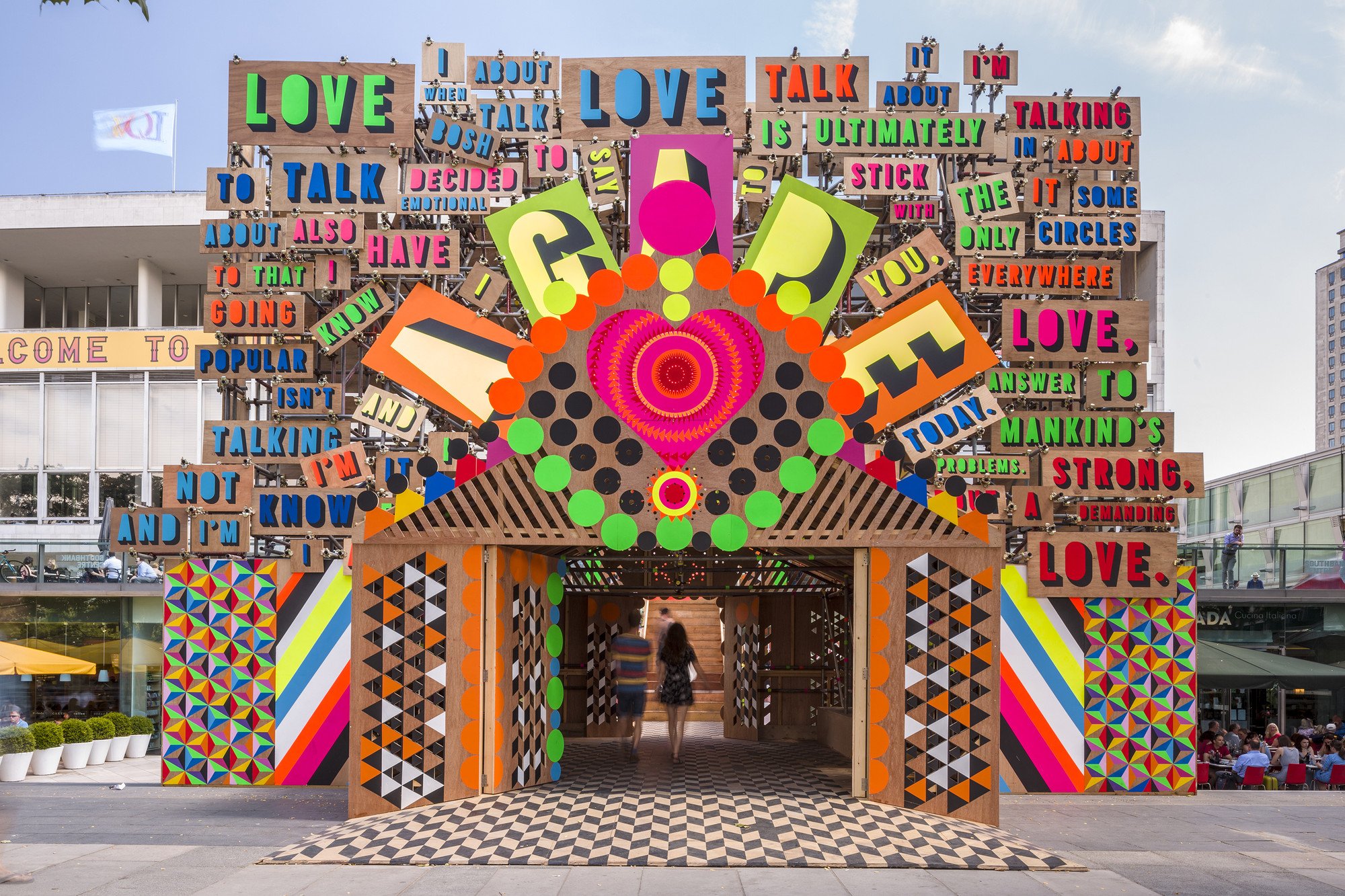 Work entitled 'The Temple of Agape' The Temple of Agape