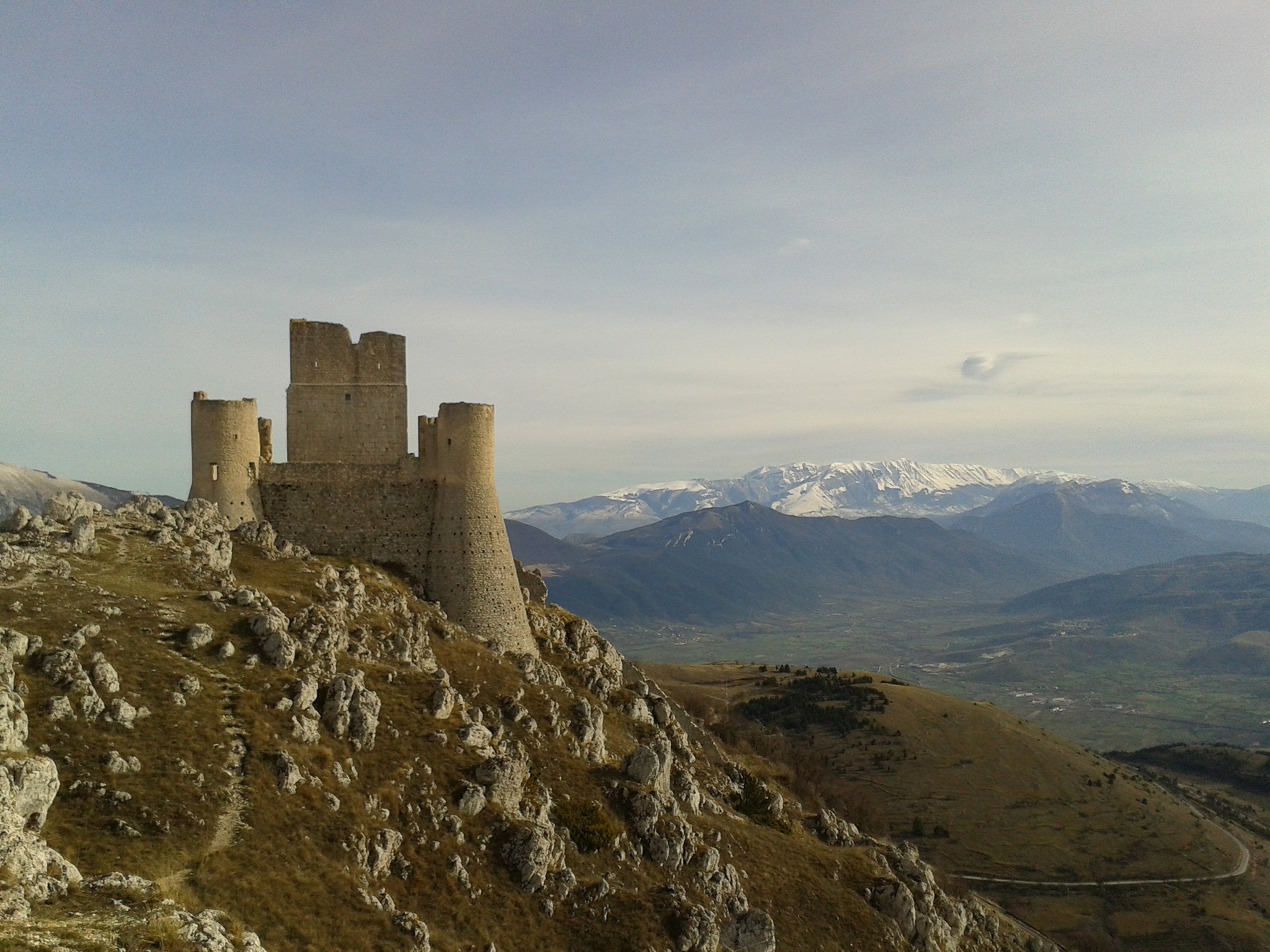 Rocca Calascio dans les Abruzzes