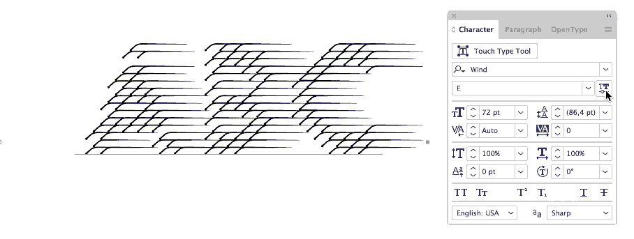 How Hansje van Halem's display typeface Wind, published by Typotheque, looks in use How Hansje van Halem's display typeface Wind, published by Typotheque, looks in use