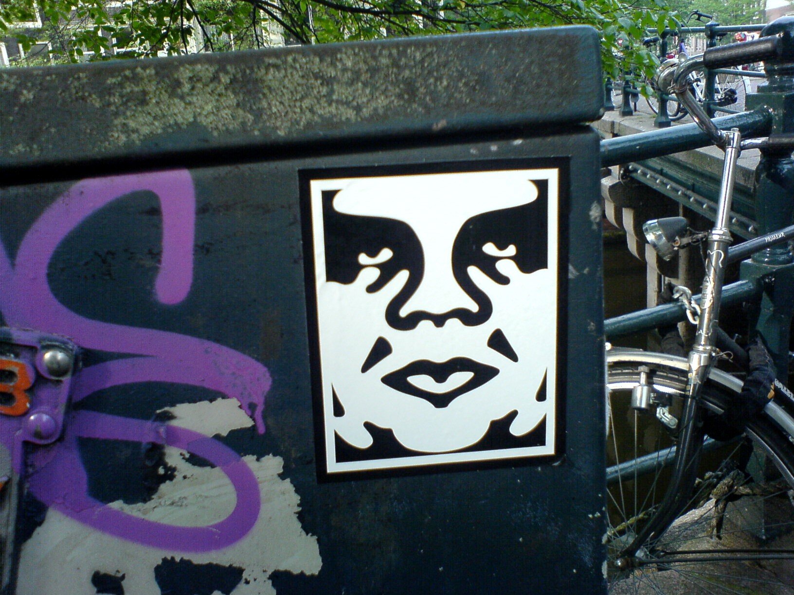 The image of Andre the Giant in its most iconic version. Immagine: flickr/ Michell Zappa [CC BY-SA 2.0]