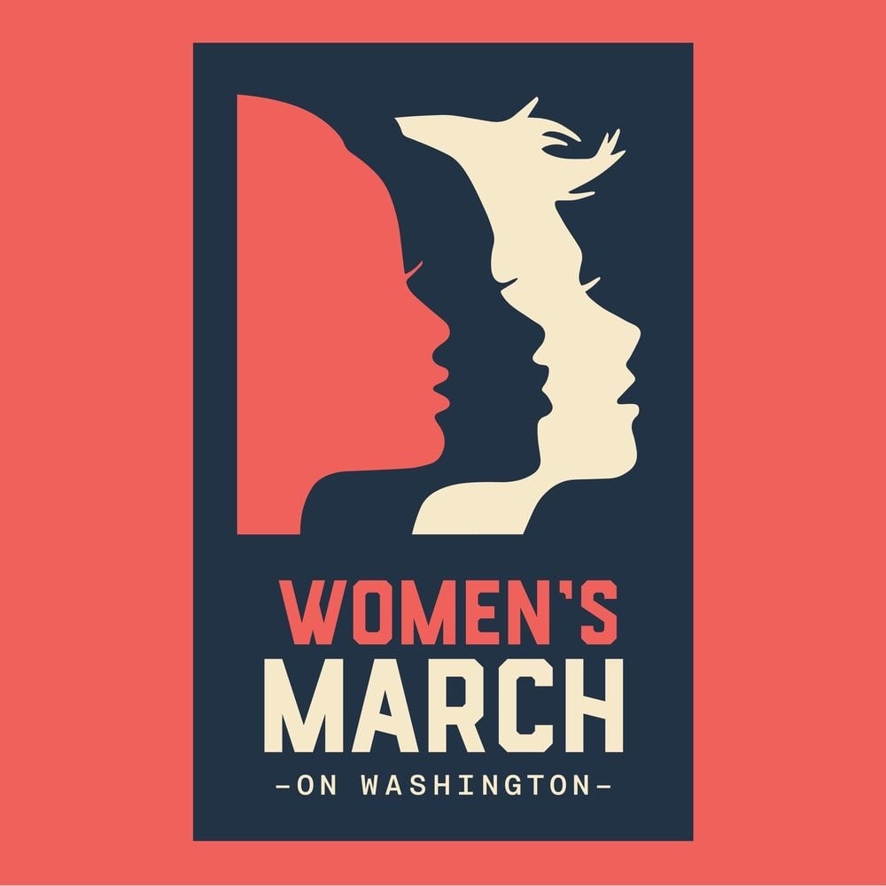 Women's March Poster Design, Nicole Larue, 2017 Women's March Poster Design, Nicole Larue, 2017