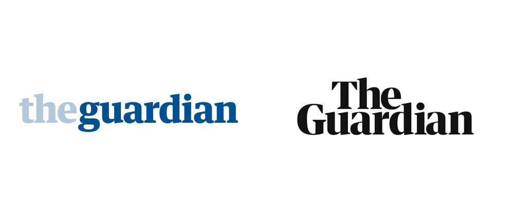 The Guardian's new logo