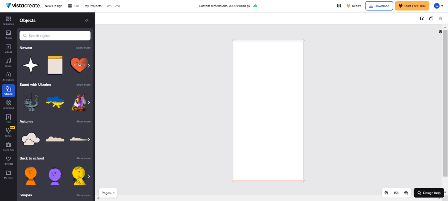 Creare adesivi on line con VistaCreate Skapa klistermärken online med VistaCreate