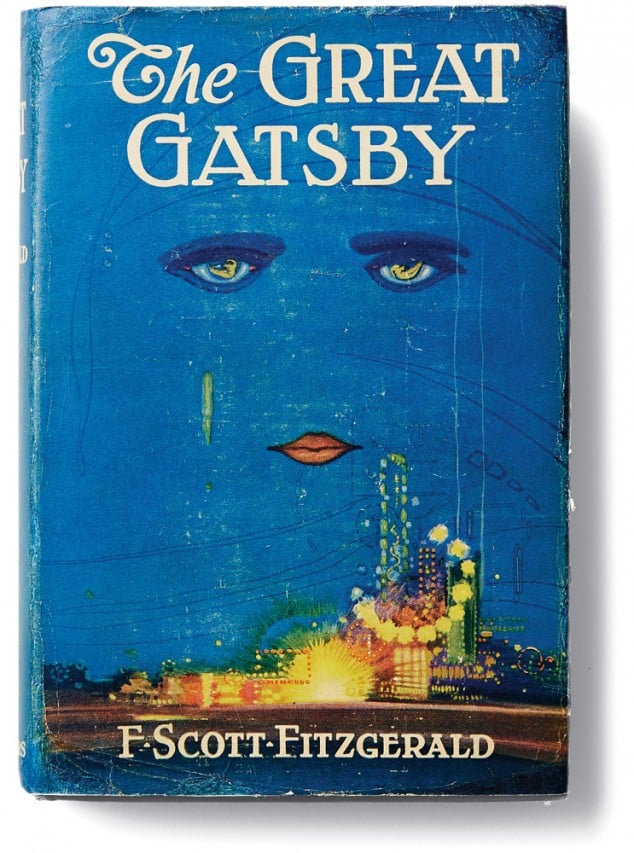  La cubierta del libro «The Great Gatsby»