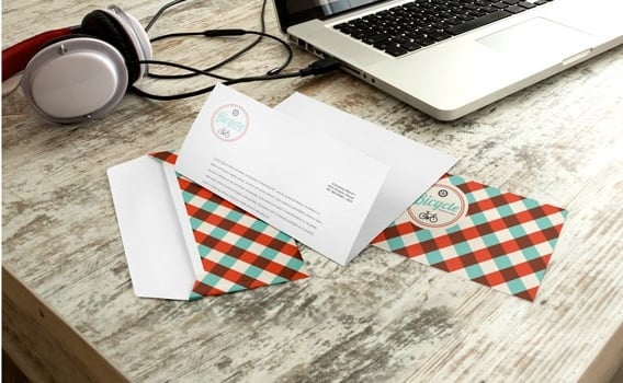 Customised invitation envelopes