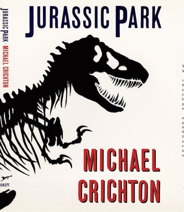 Copertina del libro Jurassic Park