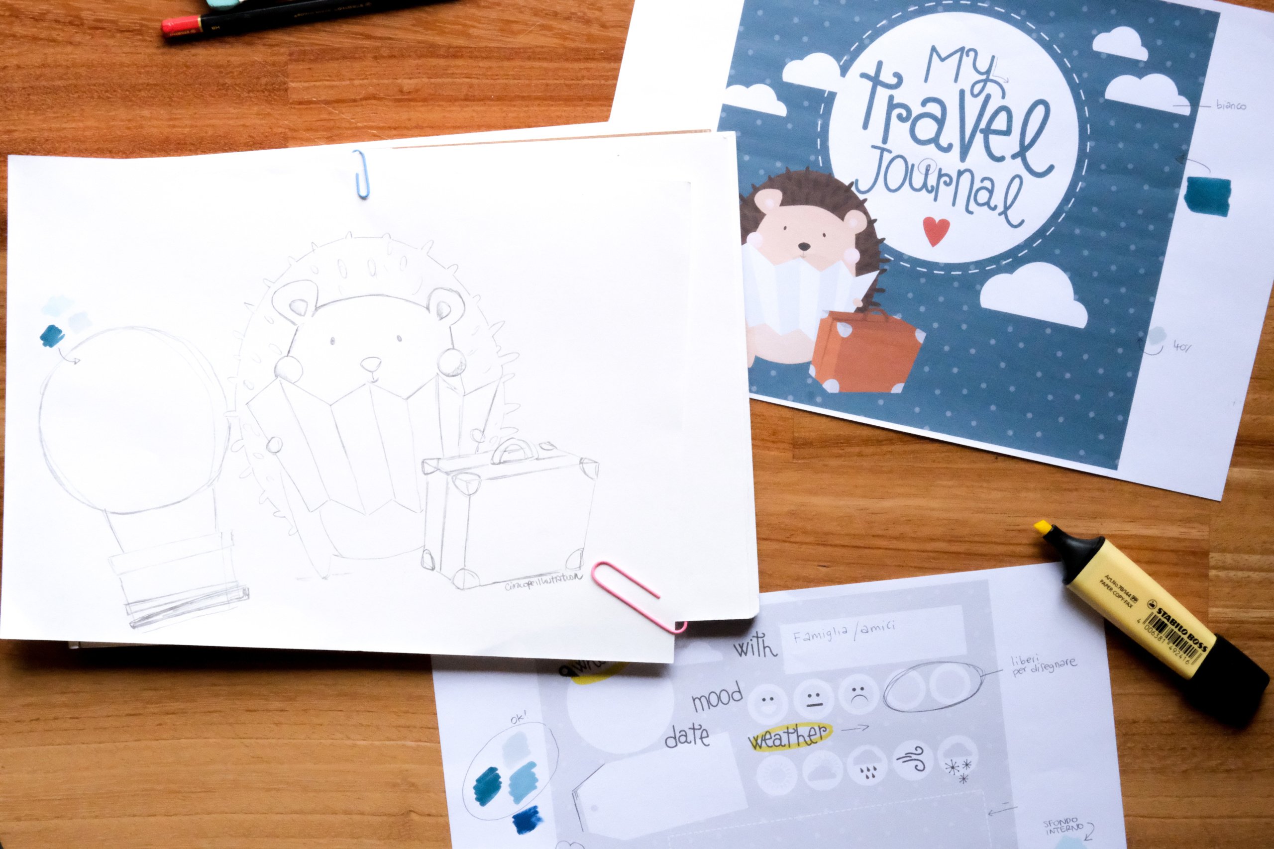 PrintStories – Cinzia e il diario “di viaggio” creativo per i bimbi!