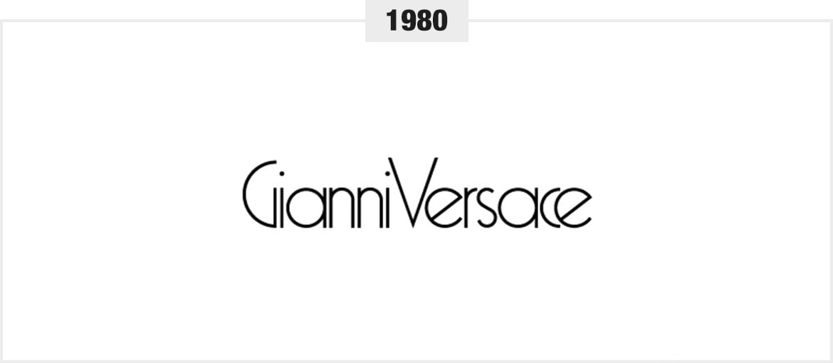 IMAGE LOGO VERSACE 1980