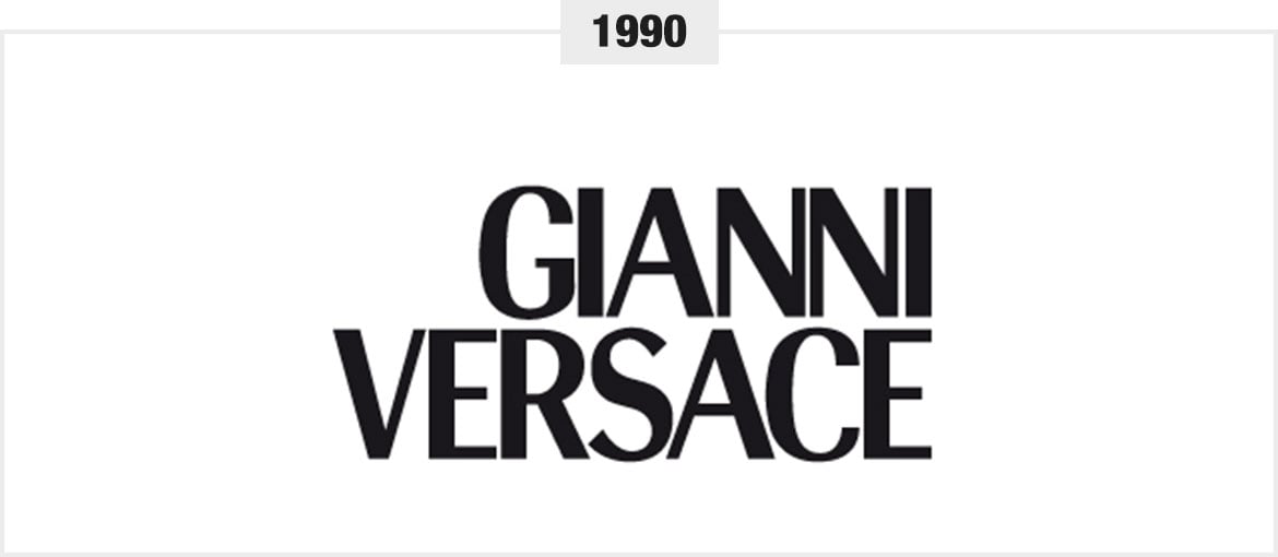 IMAGE LOGO VERSACE 1990