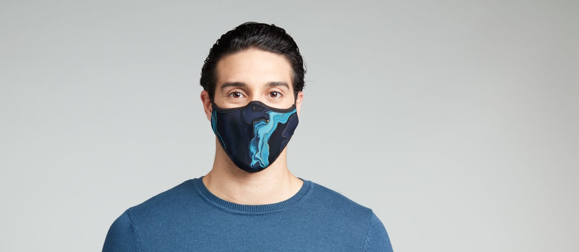 Masque anti-virus filtrant : protège, est confortable et coloré