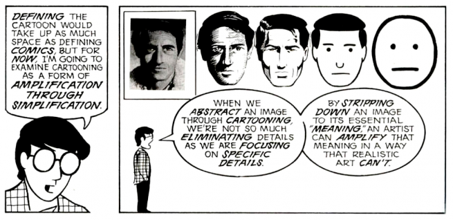 Image tirée du livre Understanding Comics de Scott McCloud