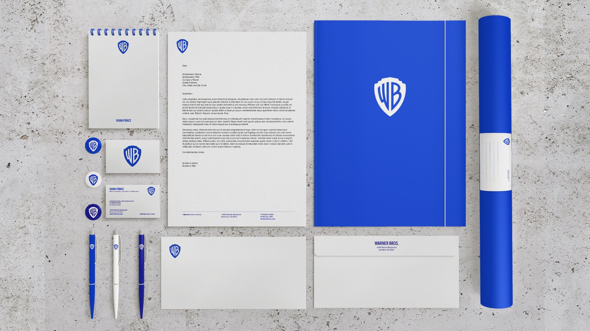 Stationery. Credit: Warner Bros.