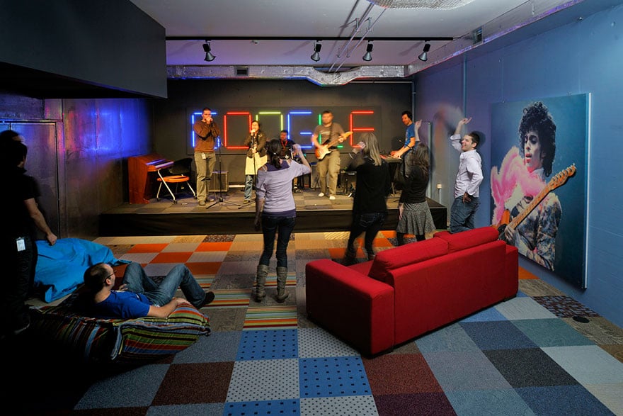 The interior of various Google offices around the world. Image credits: officesnapshots.com