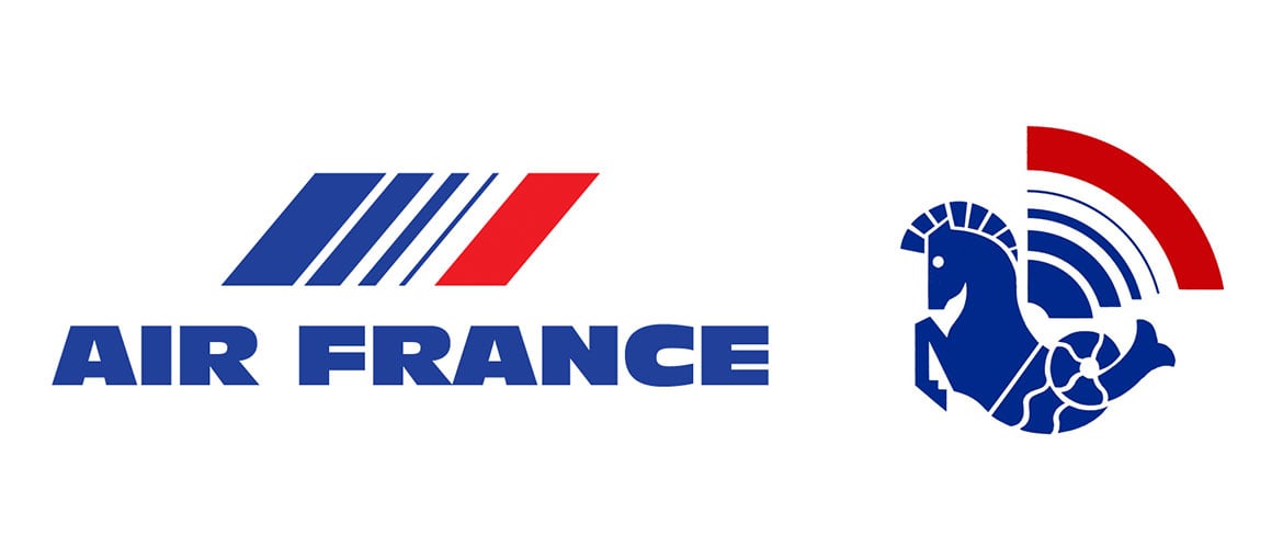 Air France Nouveau Logo Markenlexikon Air France