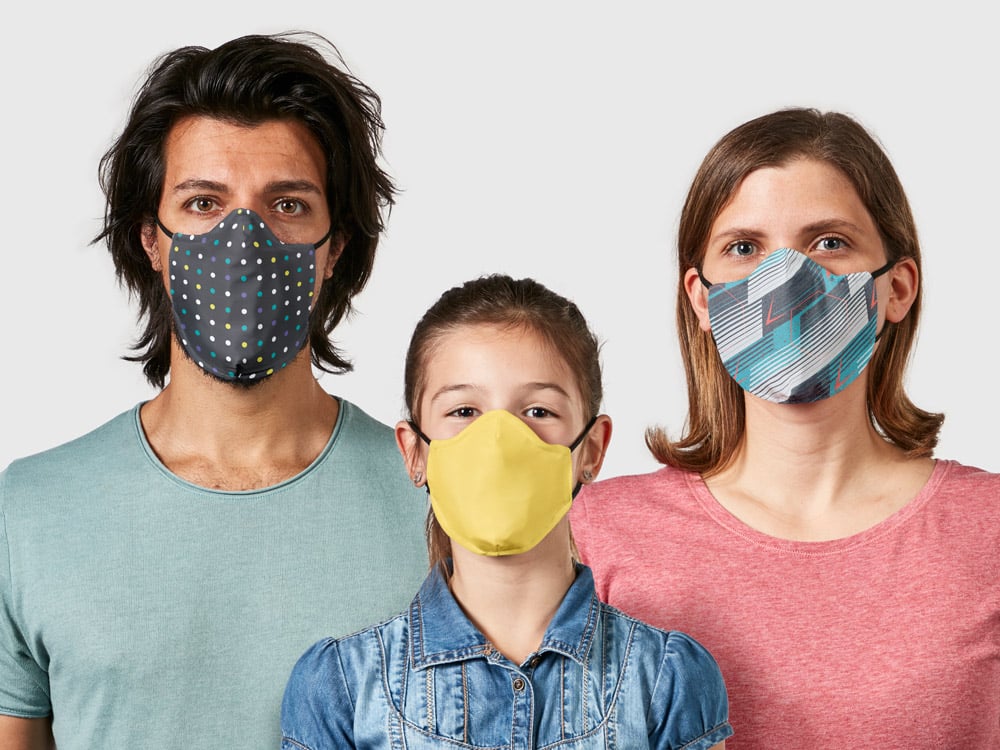 NinjaMasks: customisable and washable masks with excellent filtration