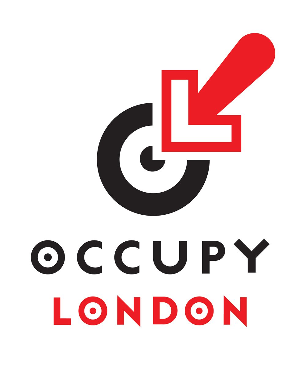 Le logo d'Occupy London