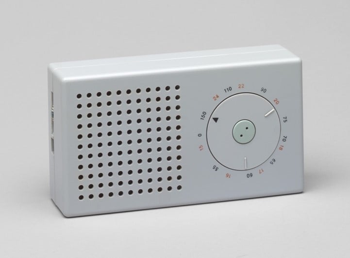 The Braun microwave, designed by Dieter Rams, is the, Stable Diffusion