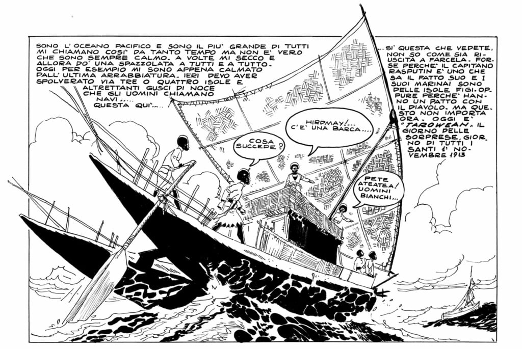 A panel from “The Ballad of the Salty Sea”. Copyright: CONG SA