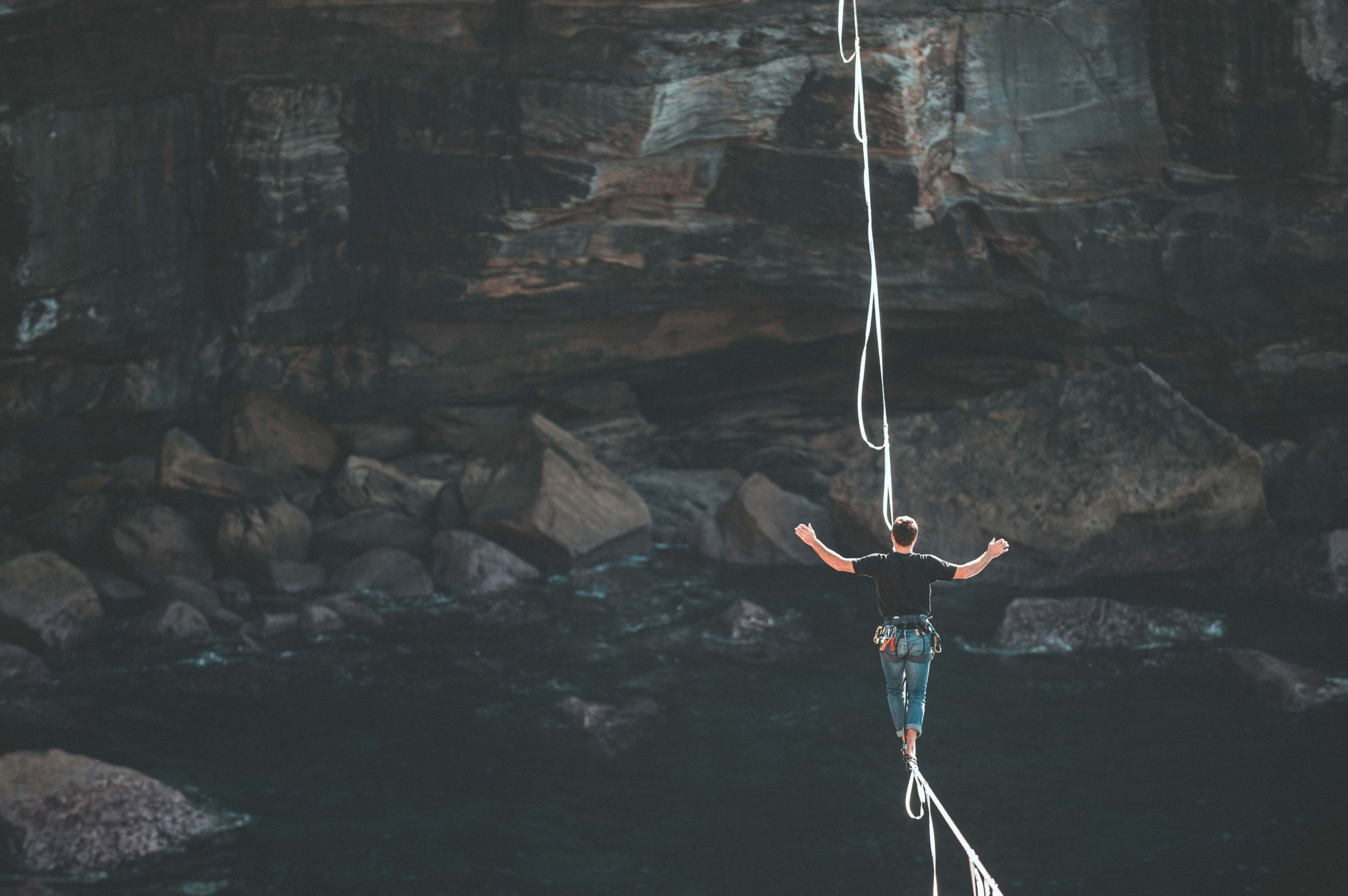 A tightrope walker as a metaphor for risk management What is risk management?”