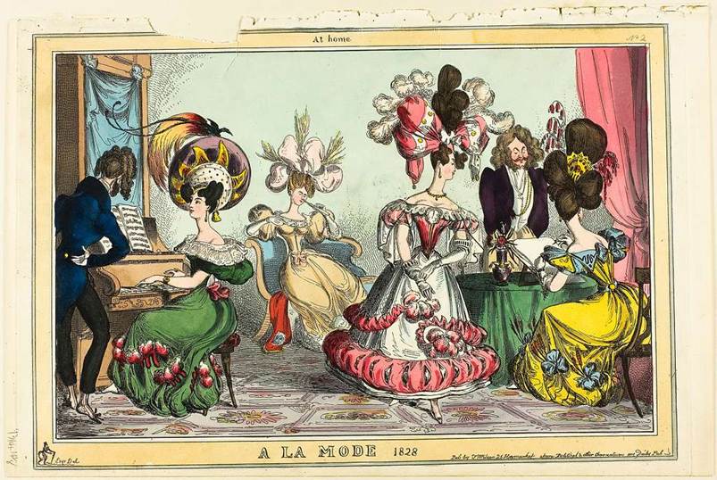 Caricatura di Thomas Rowlandson