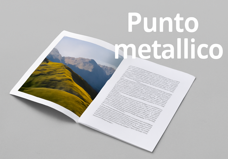 Stampa e rilegatura a punto metallico: vantaggi, costi e applicazioni