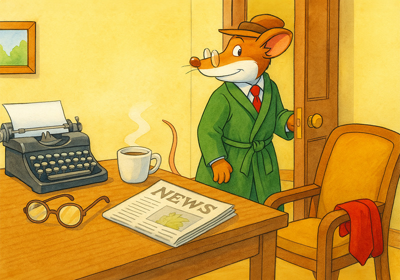 Buon Compleanno Geronimo Stilton!