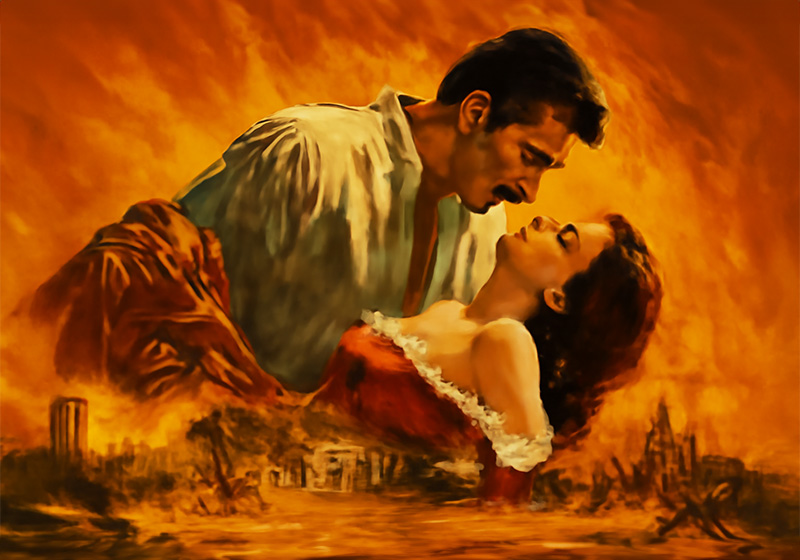 #StorieDaLocandina: i sentimentali poster di Via col vento