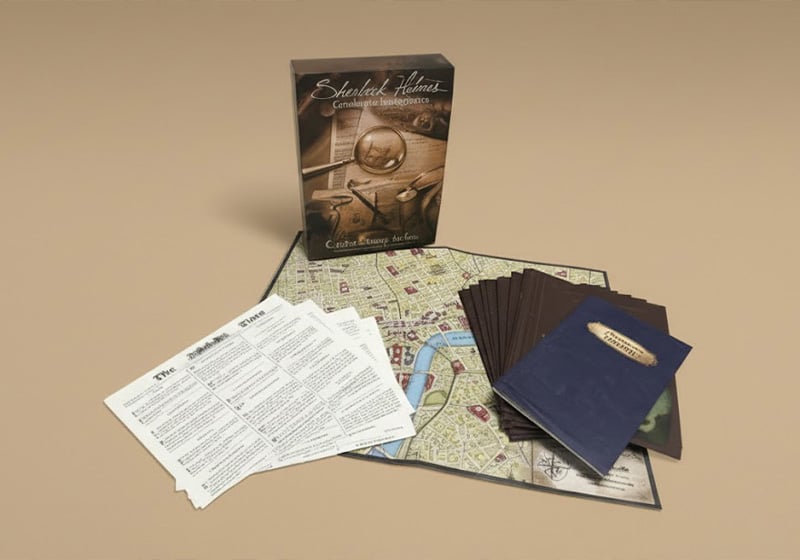 Sherlock Holmes: Consulente Investigativo, storia e manuali del gioco da tavolo per veri detective