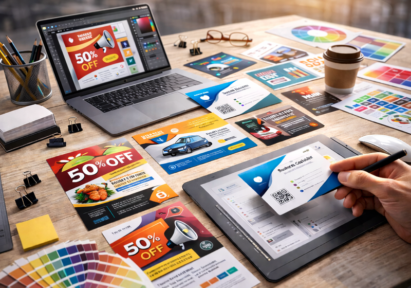 Come creare un volantino efficace: guida completa (dall’idea alla stampa)