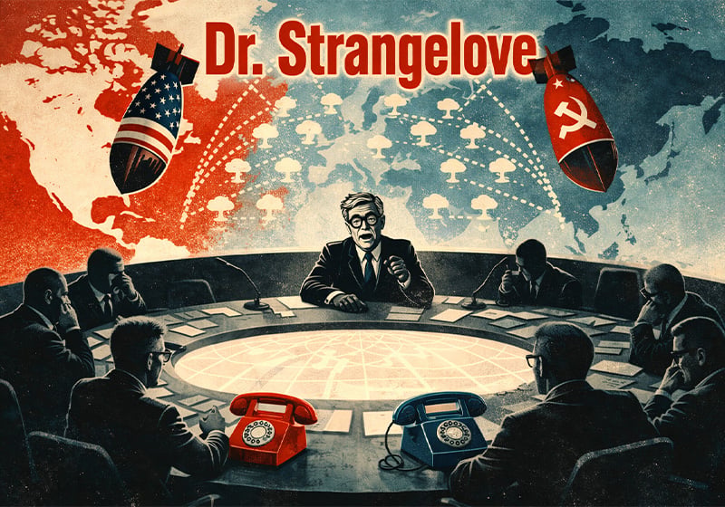 #StorieDaLocandina: la locandina de Il dottor Stranamore di Stanley Kubrick
