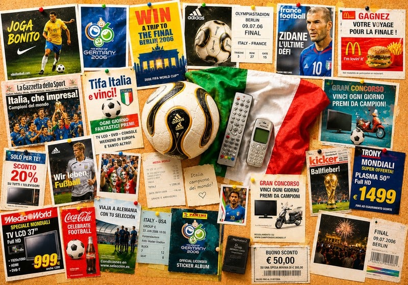 Quando eravamo campioni: le insuperabili campagne marketing dei Mondiali 2006